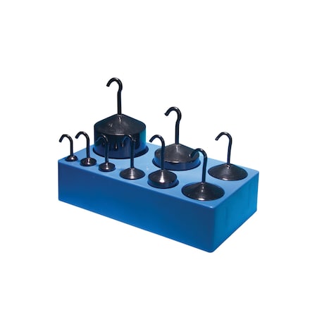 United Scientific Hooked Weight Set, Black Enamel WHSBE9